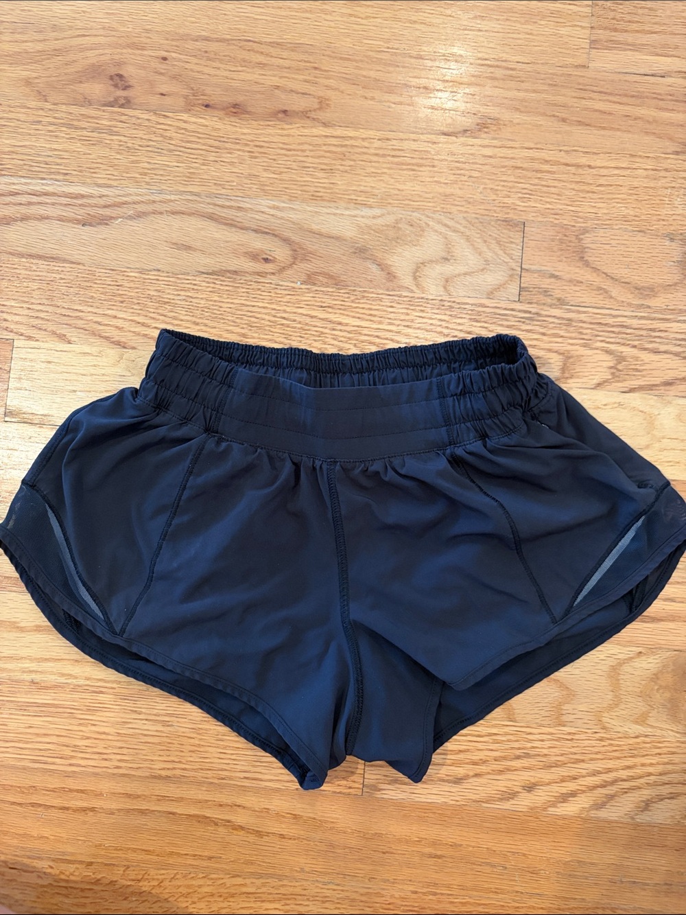 lululemon athletica black (not navy) Women's Athletic Shorts